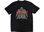 Lamb Of God - Maglietta "Skull Pyramid"" Per Uomo/Donna Unisex RO9246 (Xxl) (Nero)"
