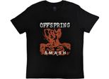 The Offspring - Maglietta "Smash"" Per Uomo/Donna Unisex RO9238 (L) (Nero)"