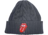 The Rolling Stones - Cappellino "Classic Tongue"" Per Uomo/Donna Unisex RO6588 (Taglia Unica) (Nero)"
