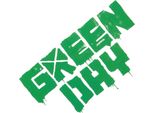Green Day - Magnete Da Frigo, Logo RO6602 (Taglia Unica) (Bianco/Verde)