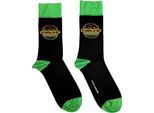 Sublime - Calzini Per Uomo/Donna Unisex RO9278 (40,5 Eu - 45,5 Eu) (Nero/Verde)