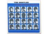 The Beatles - Misura Standard - Toppa Da Stirare "A Hard Day's Night"" - Poliestere RO6608 (Taglia Unica) (Blu/Bianco/Nero)"