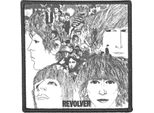 The Beatles - Misura Standard - Toppa Da Stirare "Revolver Album Cover"" - Poliestere RO6630 (Taglia Unica) (Bianco/Nero)"