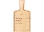 Something Different - Tagliere "Foodie"", Bambù SD5085 (Taglia Unica) (Marrone)"