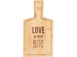 Something Different - Tagliere "Love At First Bite"" In Bambù SD5082 (Taglia Unica) (Marrone)"