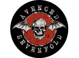 Avenged Sevenfold - Cranio - Toppa RO6730 (Taglia Unica) (Nero/Rosso/Bianco)
