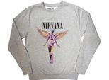 Nirvana - Felpa "In Utero"" Per Uomo/Donna Unisex RO9765 (S) (Grigio)"