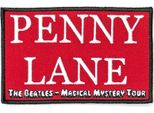 The Beatles - Toppa "Penny Lane"", Tessuto RO6753 (Taglia Unica) (Rosso/Bianco)"