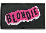 Blondie - Punk - Logo Applicato Con Il Ferro RO6772 (Taglia Unica) (Nero/Rosa)