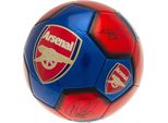 Arsenal Fc - Pallone Da Calcio Con Firme "Vittoria Attraverso L'armonia"" TA10978 (1) (Marina/Rosso/Bianco)"