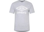 Umbro - Maglietta "Team"" Da Uomo UO1778 (M) (Grigio Screziato/Bianco)"