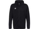 Umbro - Felpa Con Cappuccio "Pro"" Da Uomo UO203 (3XL) (Nero/Bianco)"