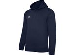 Umbro - Felpa Con Cappuccio "Club Leisure"" Per Bambini UO290 (128) (Marina/Bianco)"