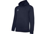 Umbro - Felpa Con Cappuccio "Club Leisure"" Da Uomo UO288 (4XL) (Blu/Nero)"