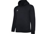 Umbro - Felpa Con Cappuccio "Club Leisure"" Per Bambini UO290 (128) (Nero/Bianco)"