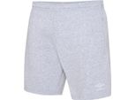 Umbro - Pantaloncini "Club Leisure"" Per Bambini UO329 (146-152) (Grigio Screziato/Bianco)"