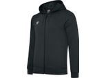 Umbro - Felpa Con Cappuccio "Club Leisure"" Per Bambini UO358 (146-152) (Nero/Bianco)"