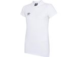 Umbro - Polo "Club Essential"" Da Donna UO841 (44 It) (Bianco/Nero)"