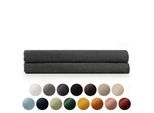 Set Di Asciugamani Blumtal Con Asole Per Appendere - Cotone Oeko-Tex, Morbido, Altamente Assorbente - Asciugamano Da Sauna 2X (80X200 Cm), Antracite