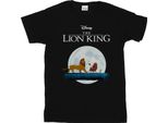Disney - Maglietta "Il Re Leone Hakuna Matata"" Per Ragazzi BI13461 (152-158) (Nero)"