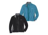 Atlas For Men - Giacca In Pile Da Uomo (Confezione Da 2) AF1558 (Xxl) (Nero/Turchese)