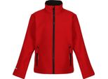 Regatta Professional - Giacca Softshell A Due Strati Per Bambini RG9534 (146-152) (Rosso/Nero)
