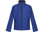 Regatta Professional - Giacca Softshell A Due Strati Per Bambini RG9534 (104) (Blu Reale/Blu Navy)