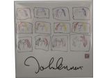 John Lennon - Magnete Da Frigo "Imagine Motion"", Supporto Per Foto RO8925 (Taglia Unica) (Bianco)"