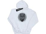 Black Panther - Felpa Con Cappuccio " Wakanda"" Per Uomo BI1655 (M) (Bianco)"