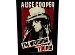 Alice Cooper - Toppa "I'm Watching You"" RO9099 (Taglia Unica) (Nero/Beige/Rosso)"
