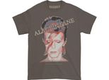 David Bowie - Maglietta "Aladdin Sane"" Per Uomo/Donna Unisex RO9066 (Xxl) (Antracite)"