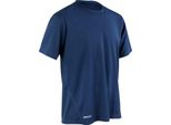Spiro - T-Shirt Uomo Manica Corta BC5392 (Xl) (Blu Navy)