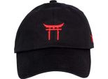 Tokyo Time - Cappellino Da Baseball "Temple"" Per Uomo/Donna Unisex RO9014 (Taglia Unica) (Nero/Rosso)"
