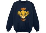 Disney - Felpa "Il Re Leone - Futuro Re"" Per Ragazzi BI13619 (104) (Blu Navy)"