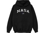 Nasa - Felpa Con Cappuccio Per Ragazzi BI13637 (152-158) (Nero)