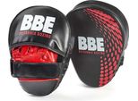 Bbe - Tamponi Da Allenamento Per Boxe Con Gancio E Jab "Fs Curved"" MQ833 (Taglia Unica) (Nero/Rosso)"