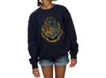 Harry Potter - Felpa Per Ragazze BI1056 (152-158) (Blu Navy)