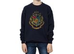 Harry Potter - Felpa Per Ragazzi BI1058 (152-158) (Marineblau)
