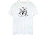 Harry Potter - Maglietta Da Uomo BI1217 (L) (Bianco)