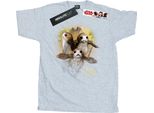 Star Wars: Gli Ultimi Jedi - Maglietta Da Uomo BI1181 (L) (Grigio)