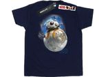Star Wars: Gli Ultimi Jedi - Maglietta Da Uomo BI1183 (S) (Blu Navy)