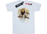 Star Wars: Gli Ultimi Jedi - Maglietta Da Uomo BI1181 (3XL) (Bianco)