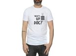 Maglietta Looney Tunes - "What's Up Doc"" Uomo BI1360 (3XL) (Bianco)"