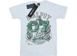 Harry Potter - Maglietta "Cercatore"" Per Ragazze BI1456 (128) (Bianco)"