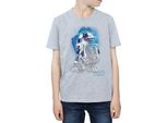 Star Wars: Gli Ultimi Jedi - Maglietta Per Ragazzi BI1372 (152-158) (Grigio)
