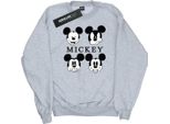 Disney - Felpa Da Donna BI1785 (M) (Grigio Screziato)