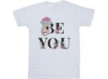 Disney - Maglietta "Be You"" Da Uomo BI20185 (3XL) (Bianco)"