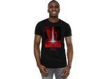 Star Wars: Gli Ultimi Jedi - Maglietta Da Uomo BI1469 (L) (Nero/Rosso)