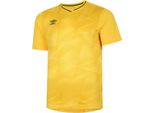 Umbro - Maglia "Triassic"" Da Uomo A Manica Corta UO1894 (S) (Giallo/Giallo Impero)"