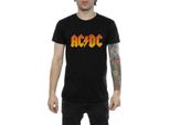 Ac/Dc - Maglietta Logo Uomo BI1646 (Xxl) (Nero)